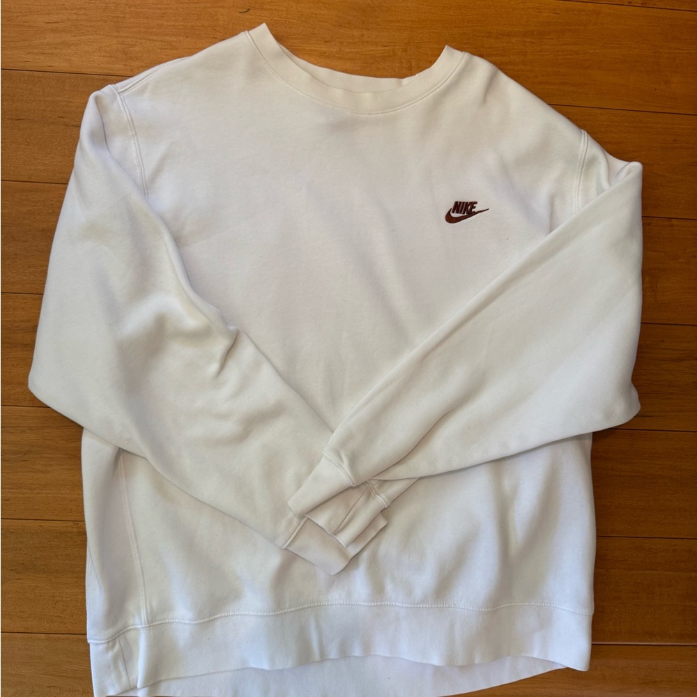Nike White Crewneck Sweatshirt (XXL)